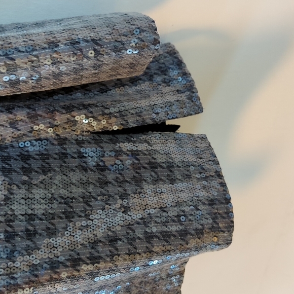 Chicos Houndstooth Sequin Tunic M - Picture 8 of 16